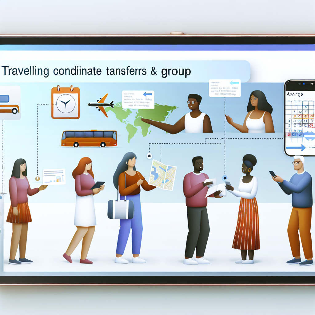 Consejos para viajeros en grupo: cómo coordinar traslados y visitas