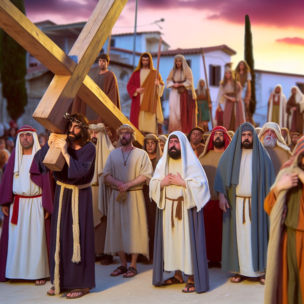 La Pasión de Cristo en la Semana Santa Marinera